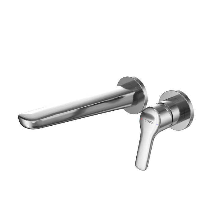 TOTO GS 1.2 GPM Wall-Mount Single-Handle Bathroom Faucet with COMFORT GLIDE Technology, Polished Chrome