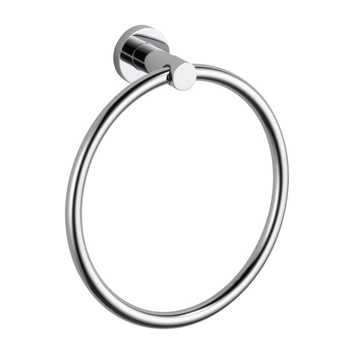 Lilah® Towel Ring in Chrome