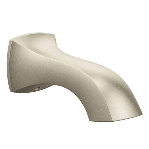 Voss Brushed nickel Non-Diverter Spout