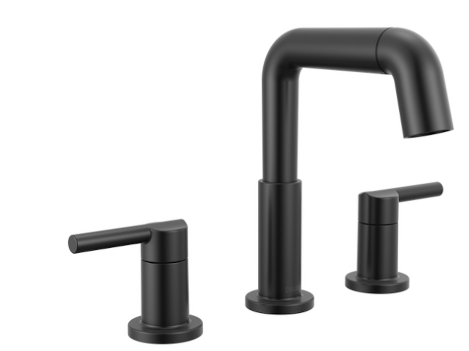 Nicoli® Bathroom Collection Two Handle Widespread Pull-Down Bathroom Faucet