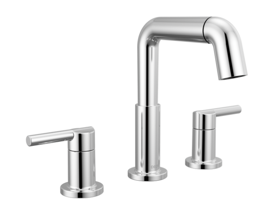 Nicoli® Bathroom Collection Two Handle Widespread Pull-Down Bathroom Faucet