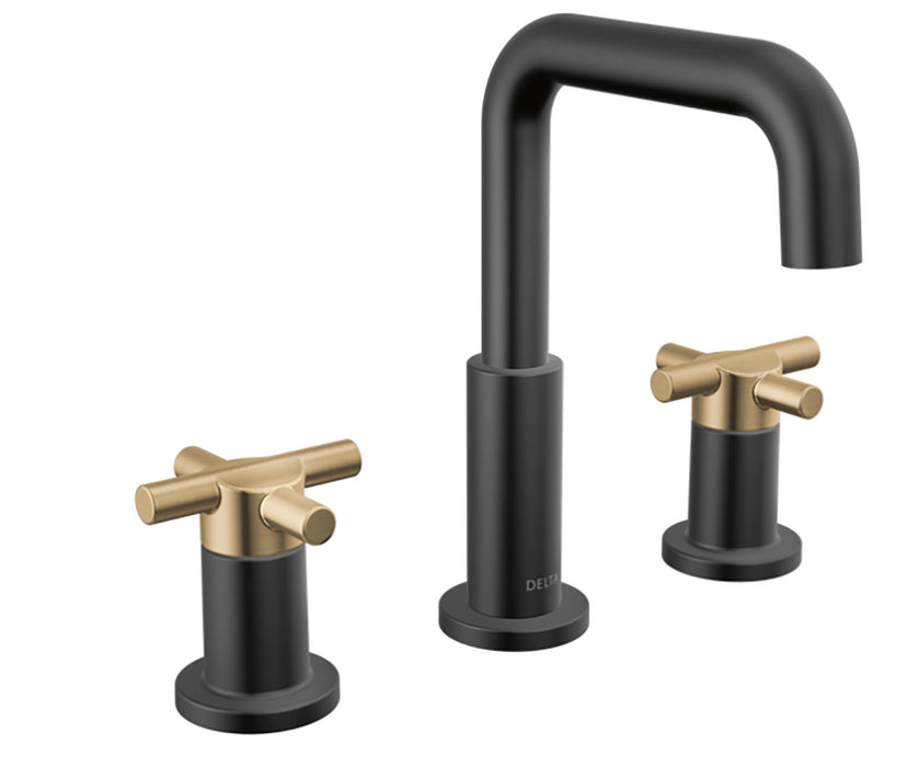 Nicoli® Bathroom Collection Two Handle Widespread Bathroom Faucet