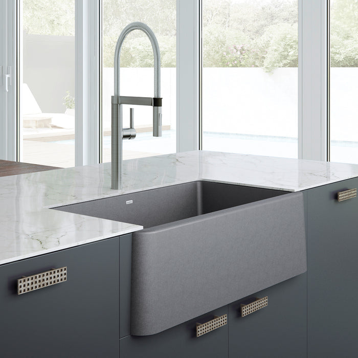 Ikon 33" Apron Single Bowl Farmhouse Sink