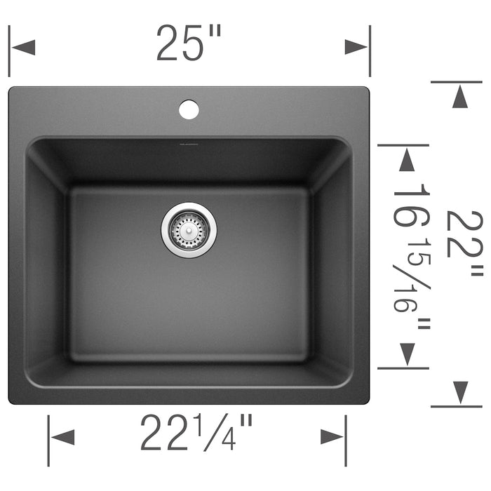 Liven Dual Mount Laundry Sink
