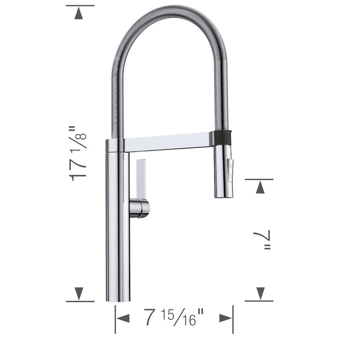 Blancoculina Semi-Pro Kitchen Faucet 2.2 GPM