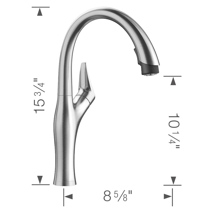 Artona Pull-Down Kitchen Faucet 1.5 GPM