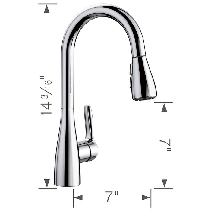 Atura Pull-Down Bar Faucet 1.5 GPM