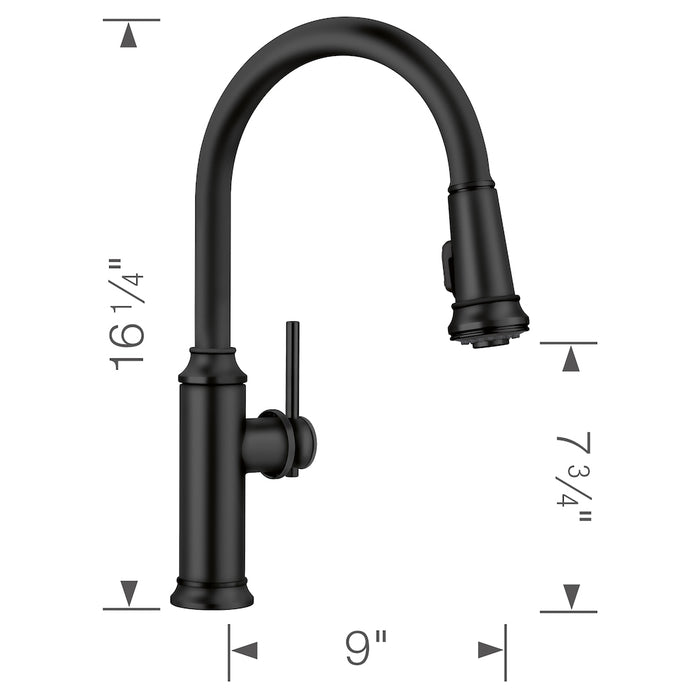 Empressa Pull-Down Kitchen Faucet 1.5 GPM