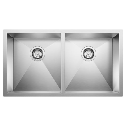 Quatrus R0 Equal Double Bowl Kitchen Sink