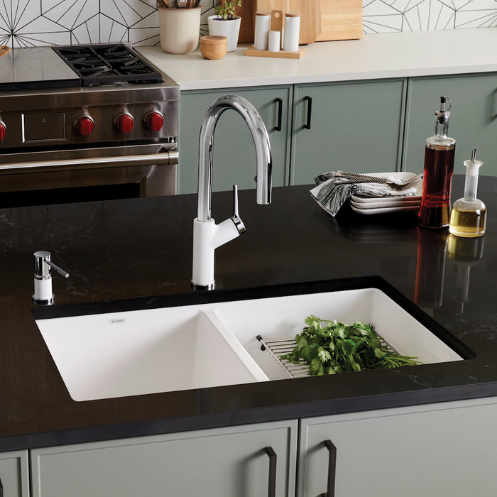 Precis Equal Double Bowl Kitchen Sink