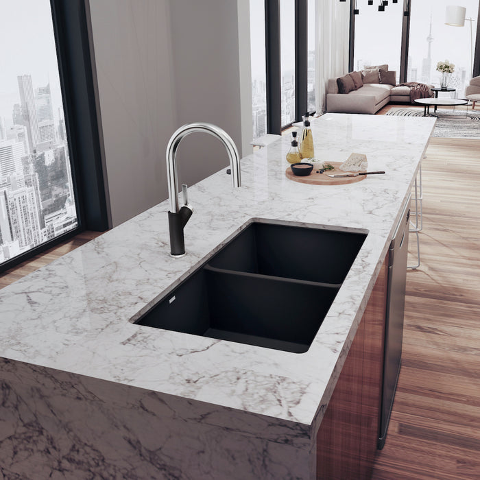 Precis Equal Double Bowl Kitchen Sink