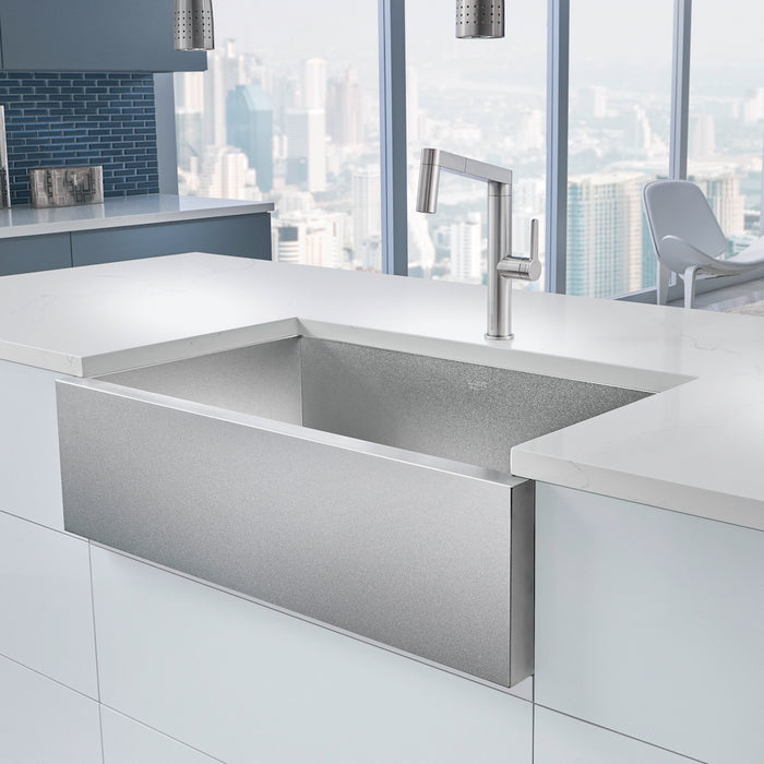 Precision R0 Durinox Apron Super Single Farmhouse Sink