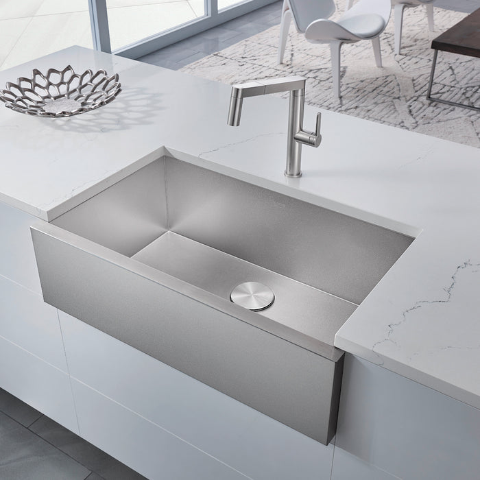 Precision R0 Durinox Apron Super Single Farmhouse Sink