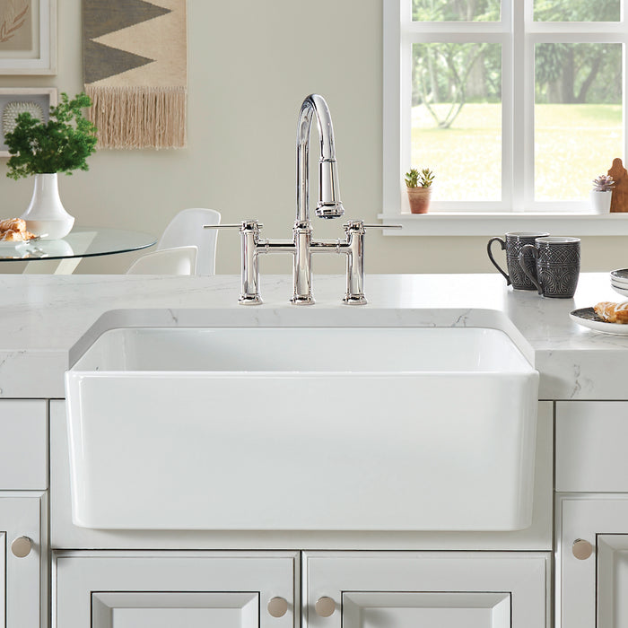 Cerana 30" Apron Single Bowl Farmhouse Sink