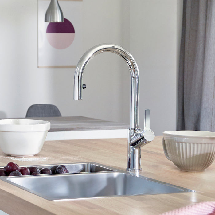 Urbena Pull-Down Kitchen Faucet 1.5 GPM