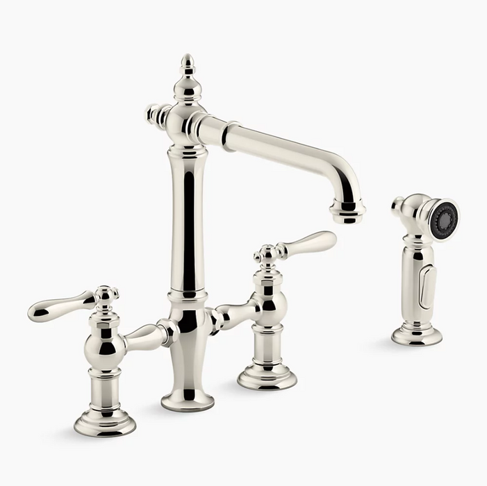 Artifacts Bridge Kitchen Sink Faucet