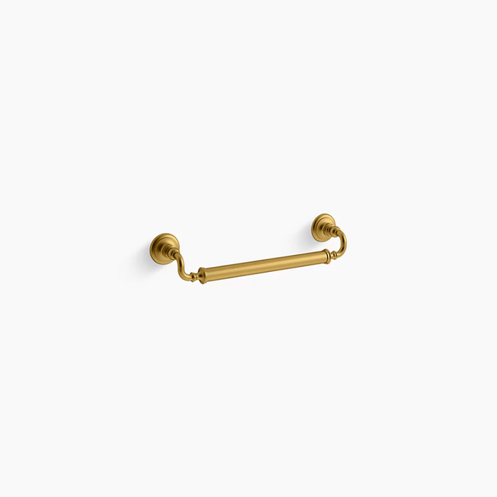 Artificats Grab Bar Vibrant Brushed Modern Brass