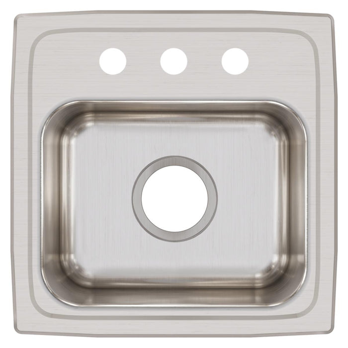 Lustertone Classic Stainless Steel 15 x 15 x 7-1/8