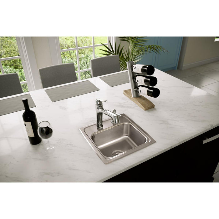 Lustertone Classic Stainless Steel 15 x 15 x 6-1/8