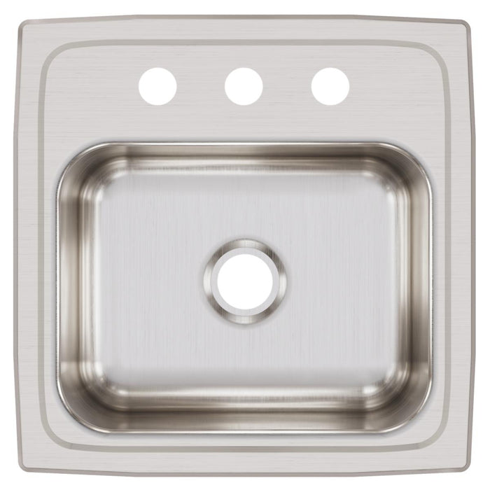 Lustertone Classic Stainless Steel 15 x 15 x 6-1/8