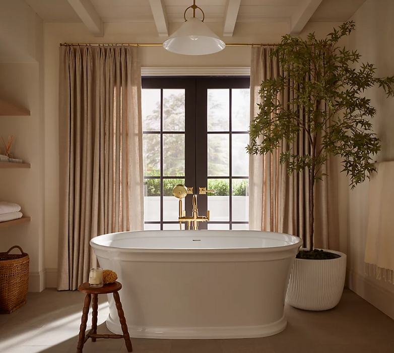 Castia Floor-Mount Bath Filler by Studio McGee