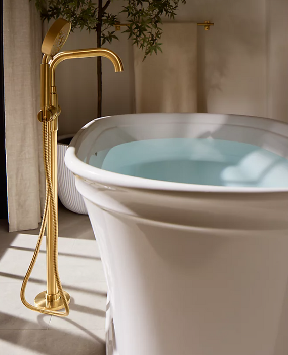 Castia Floor-Mount Bath Filler by Studio McGee