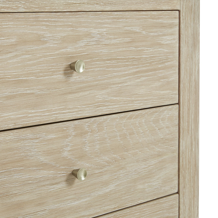 Marigot 48 in Single Vanity, Sunwashed Oak w/3 cm White Zeus Silestone Top