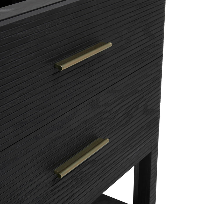 Emmeline 48 in Single Vanity, Pebble Oak w/3 cm Ethereal Noctis Silestone Top