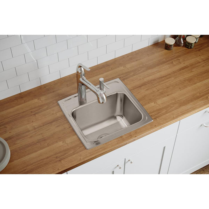 Lustertone Classic Stainless Steel 17 x 16 x 10-1/8 Sink