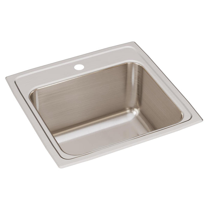 Lustertone Classic Stainless Steel 19-1/2 x 19 x 10-1/8 Laundry Sink