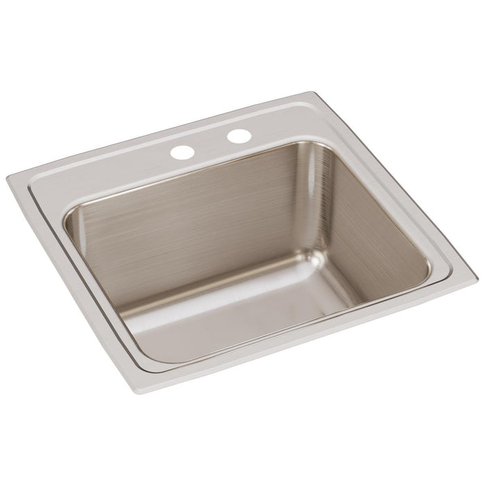 Lustertone Classic Stainless Steel 19-1/2 x 19 x 10-1/8 Laundry Sink