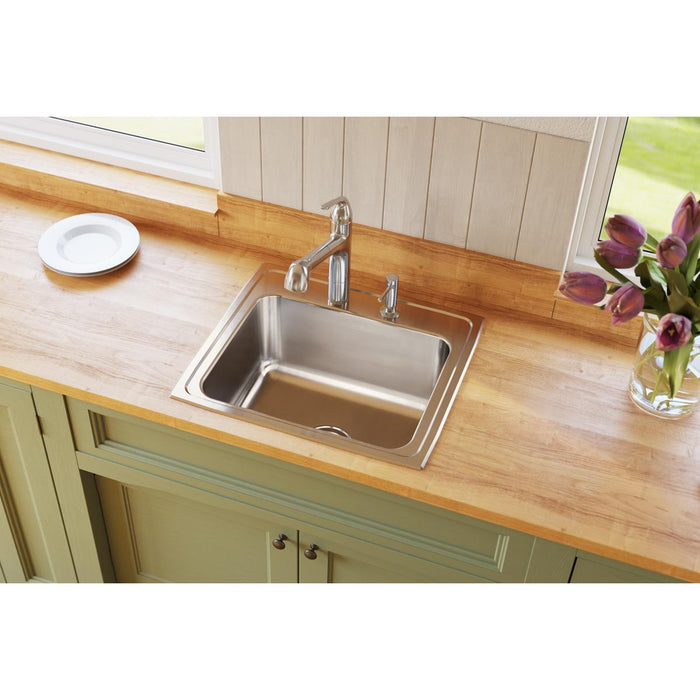 Lustertone Classic Stainless Steel 22 x 19-1/2 x 10-1/8 Sink