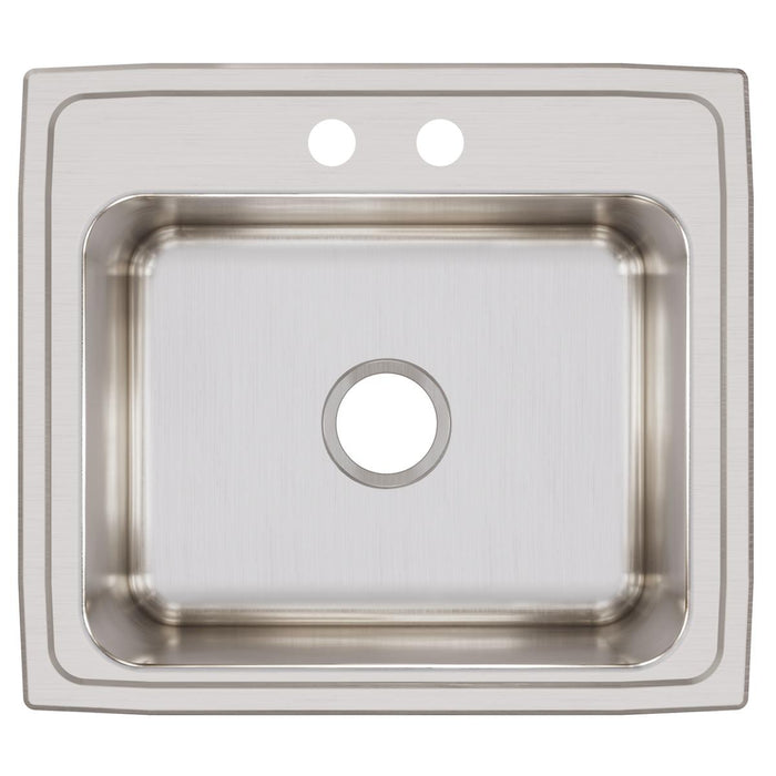 Lustertone Classic Stainless Steel 22 x 19-1/2 x 10-1/8 Sink