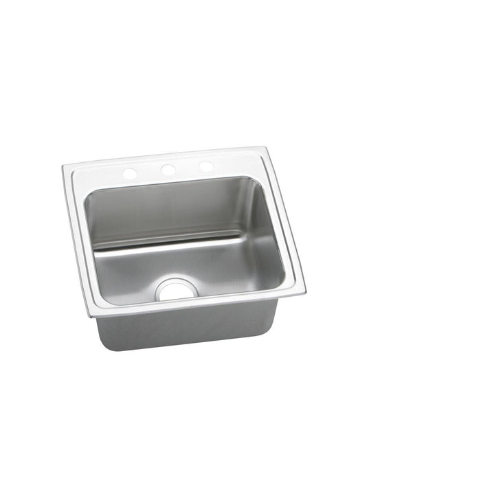 Lustertone Classic Stainless Steel 22 x 19-1/2 x 10-1/8 Sink