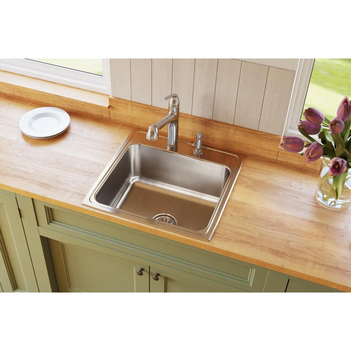 Lustertone Classic Stainless Steel 22 x 22 x 10-1/8 Sink