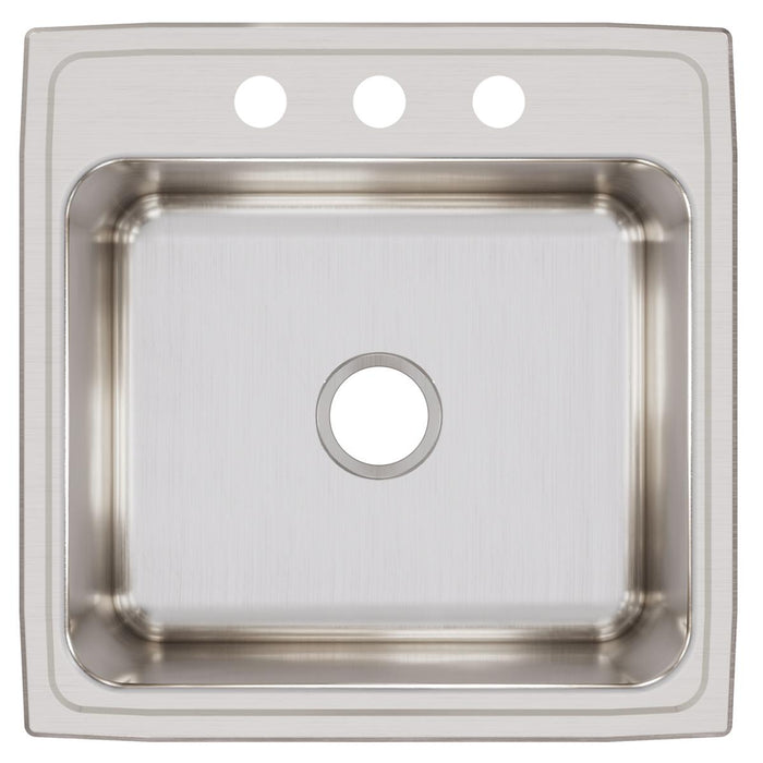 Lustertone Classic Stainless Steel 22 x 22 x 10-1/8 Sink