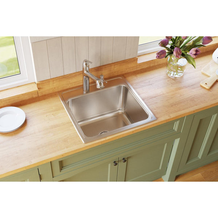 Lustertone Classic Stainless Steel 22 x 22 x 12-1/8 Sink