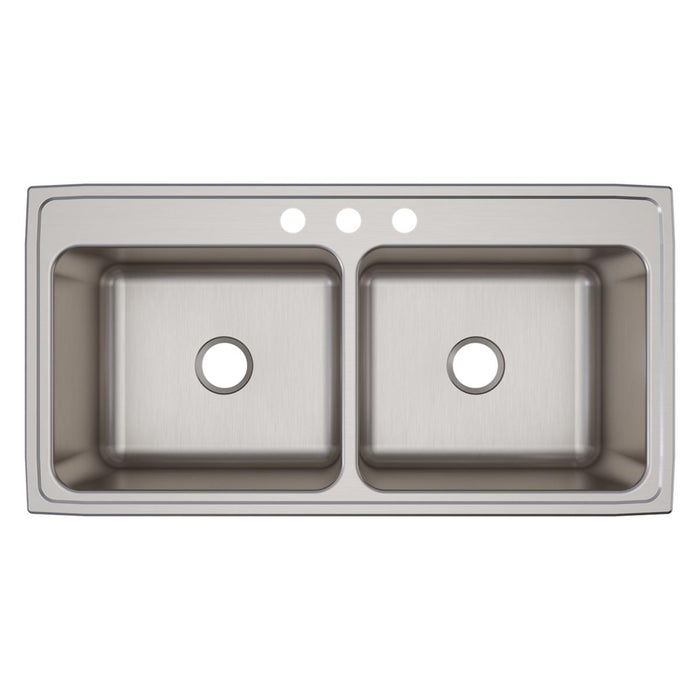 Lustertone Classic Stainless Steel 43 x 22 x 12-1/8 Sink