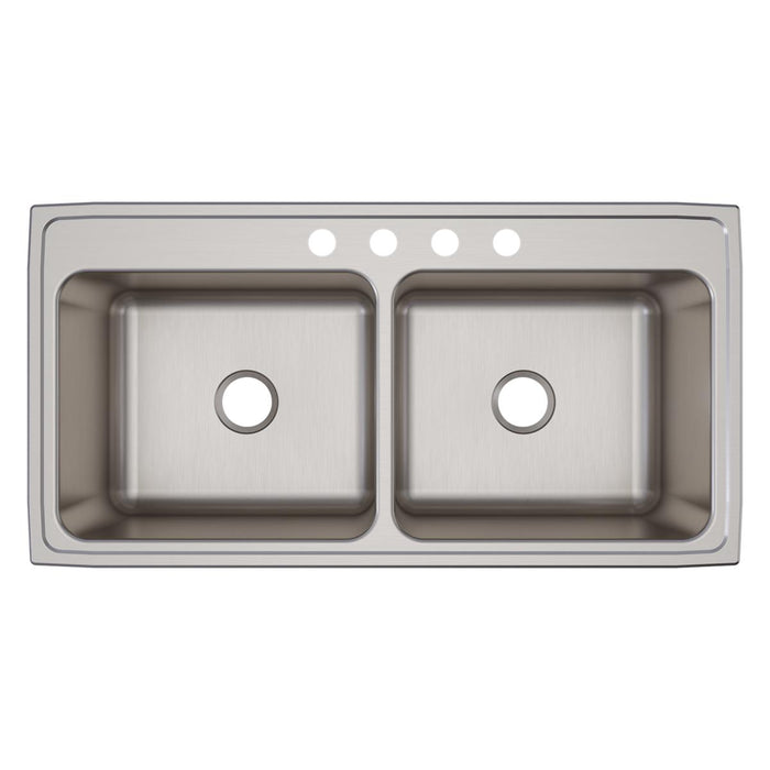 Lustertone Classic Stainless Steel 43 x 22 x 12-1/8 Sink