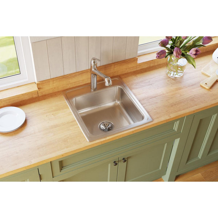 Lustertone Classic Stainless Steel 19-1/2 x 22 x 10-1/8 Sink