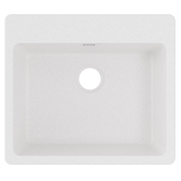 Quartz Classic 25 x 22 x 9-1/2 Single Bowl Drop-in Sink
