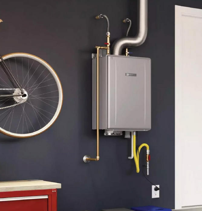180 MBH Indoor/Outdoor Condensing Natural Gas Tankless Water Heater