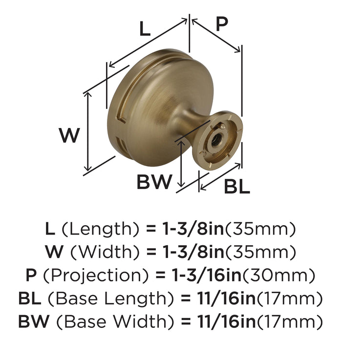 Amerock Oberon Cabinet/Drawer Knob