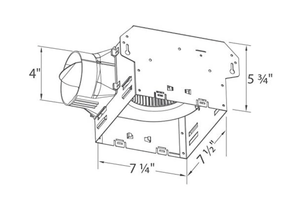 Delta Breez Integrity Series 80 CFM Fan/Dimmable LED Light