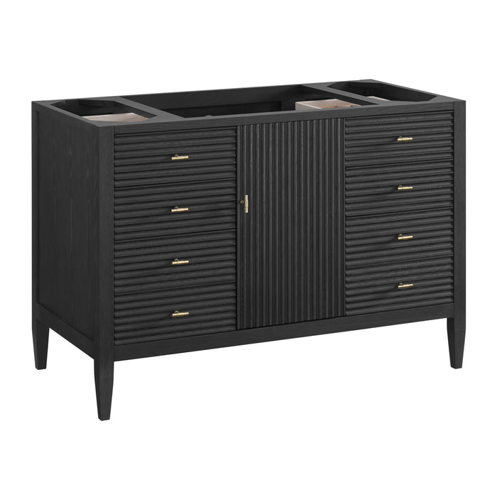 Myrrin 48 in Vanity Carbon oak 2/3 cm Parisien Bleu Silestone Top