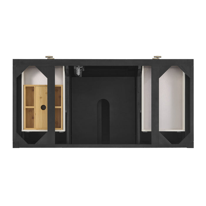 Myrrin 48 in Vanity Carbon oak 2/3 cm Parisien Bleu Silestone Top