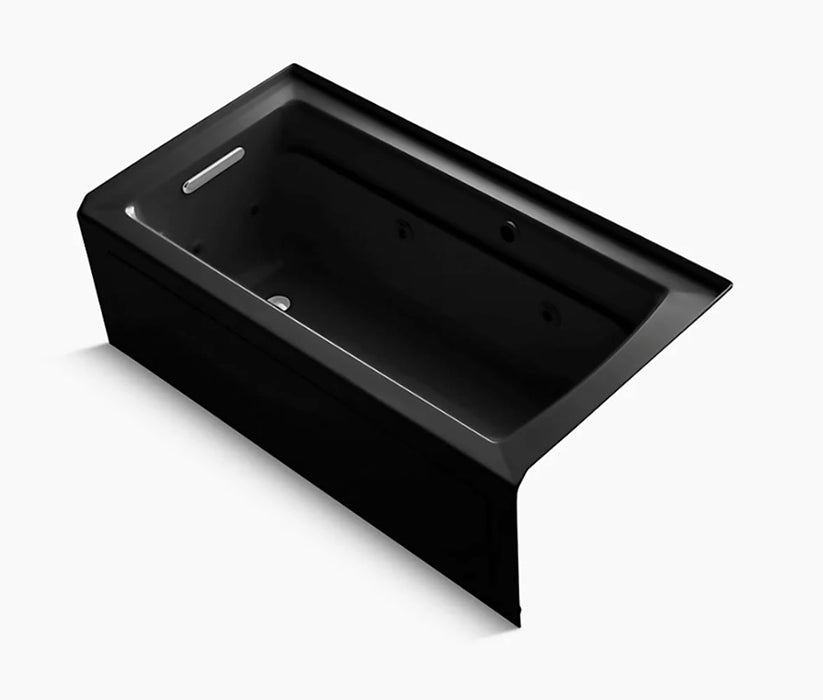 Archer 5' Comfort Depth Whirlpool Bathtub Bask Heated Surface