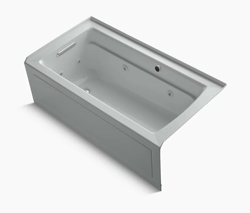 Archer 5' Comfort Depth Whirlpool Bathtub Bask Heated Surface