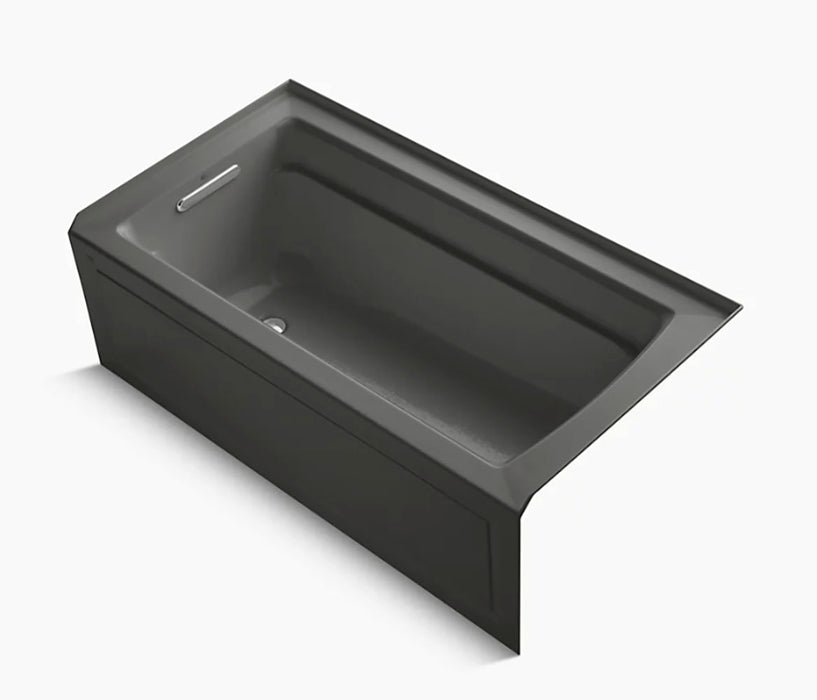 Archer 5' Comfort Depth Soaker Bathtub with Bask Heat