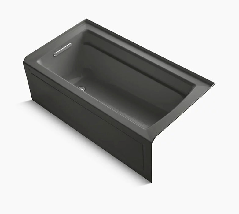 Archer 5' Comfort Depth Soaker Bathtub with Bask Heated Surface